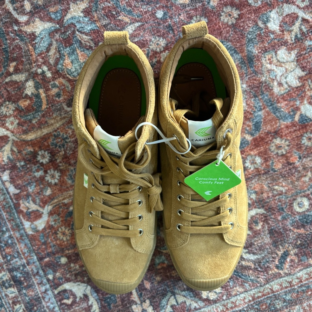 NWT Cariuma “Cleaner” Suede Boots • Brown • Men’s 10.5 / Women’s 13 - Picture 5 of 7